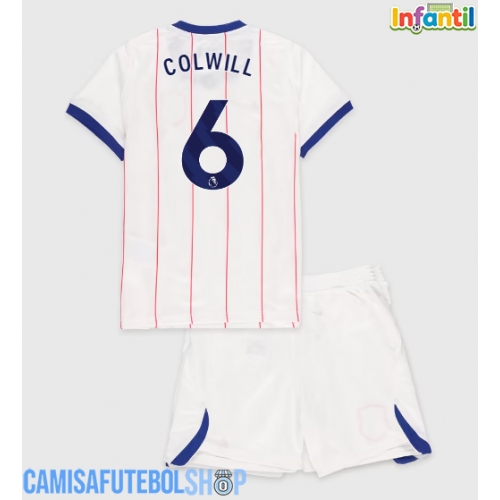 Camisa de time de futebol Chelsea Levi Colwill #6 Replicas 3º Equipamento Infantil 2026-27 Manga Curta (+ Calças curtas)